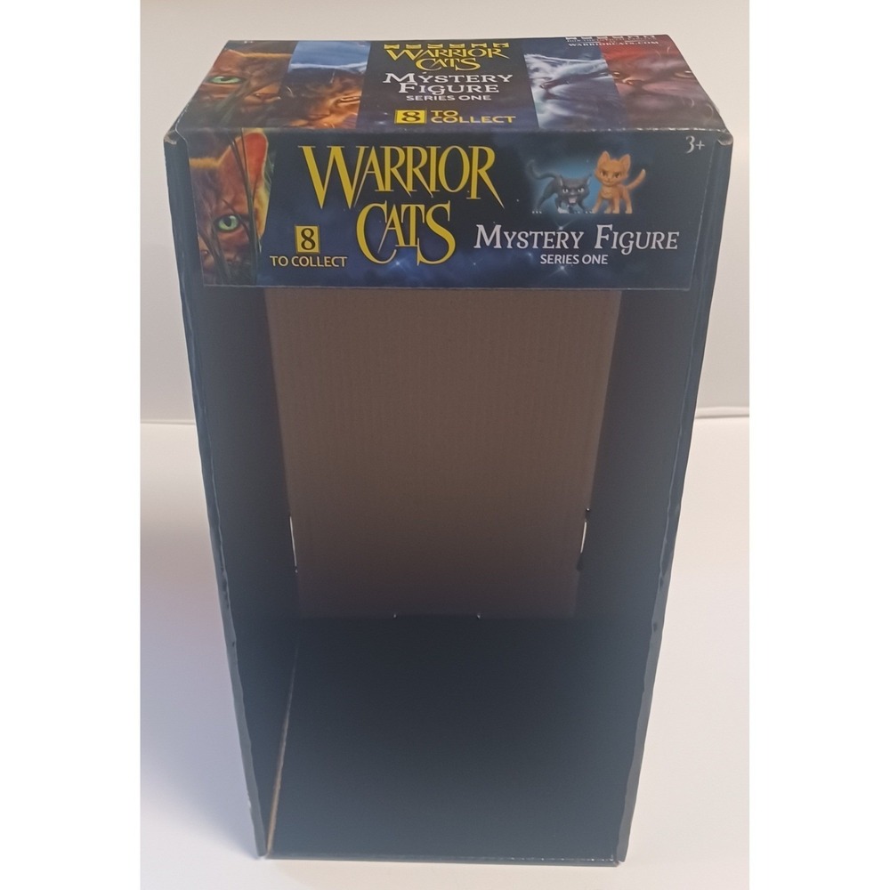 HTF Warrior Cats Series 1 Mystery Figures Official Retail Store Display Box ONLY